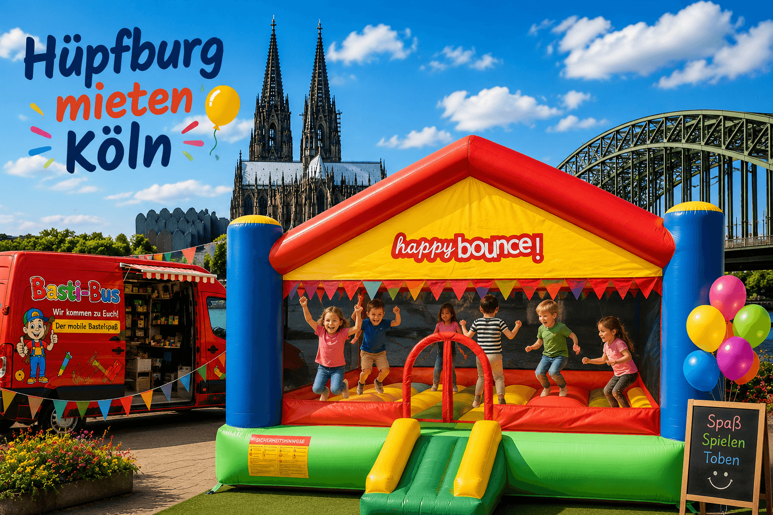 Hüpfburg mieten köln